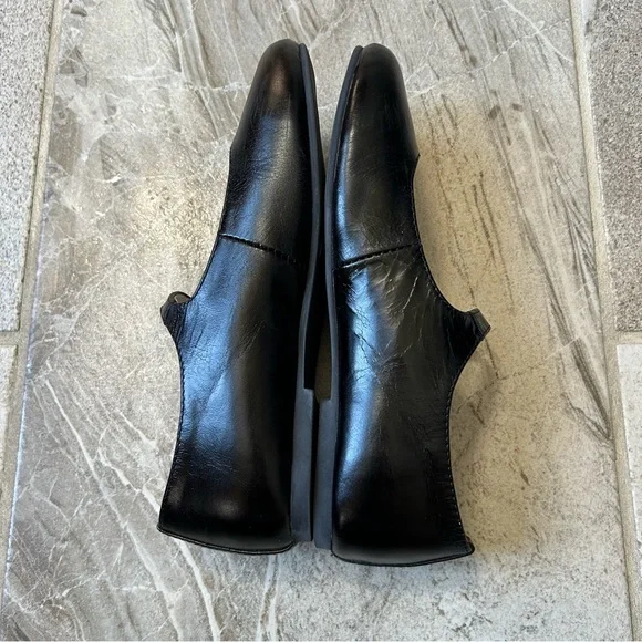 Camille Kids Black Leather Mary Janes, Size 36 EU, 4 US - Picture 4 of 11